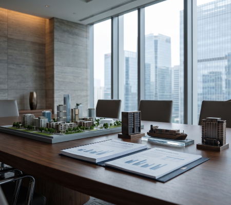 Investment planning meeting room